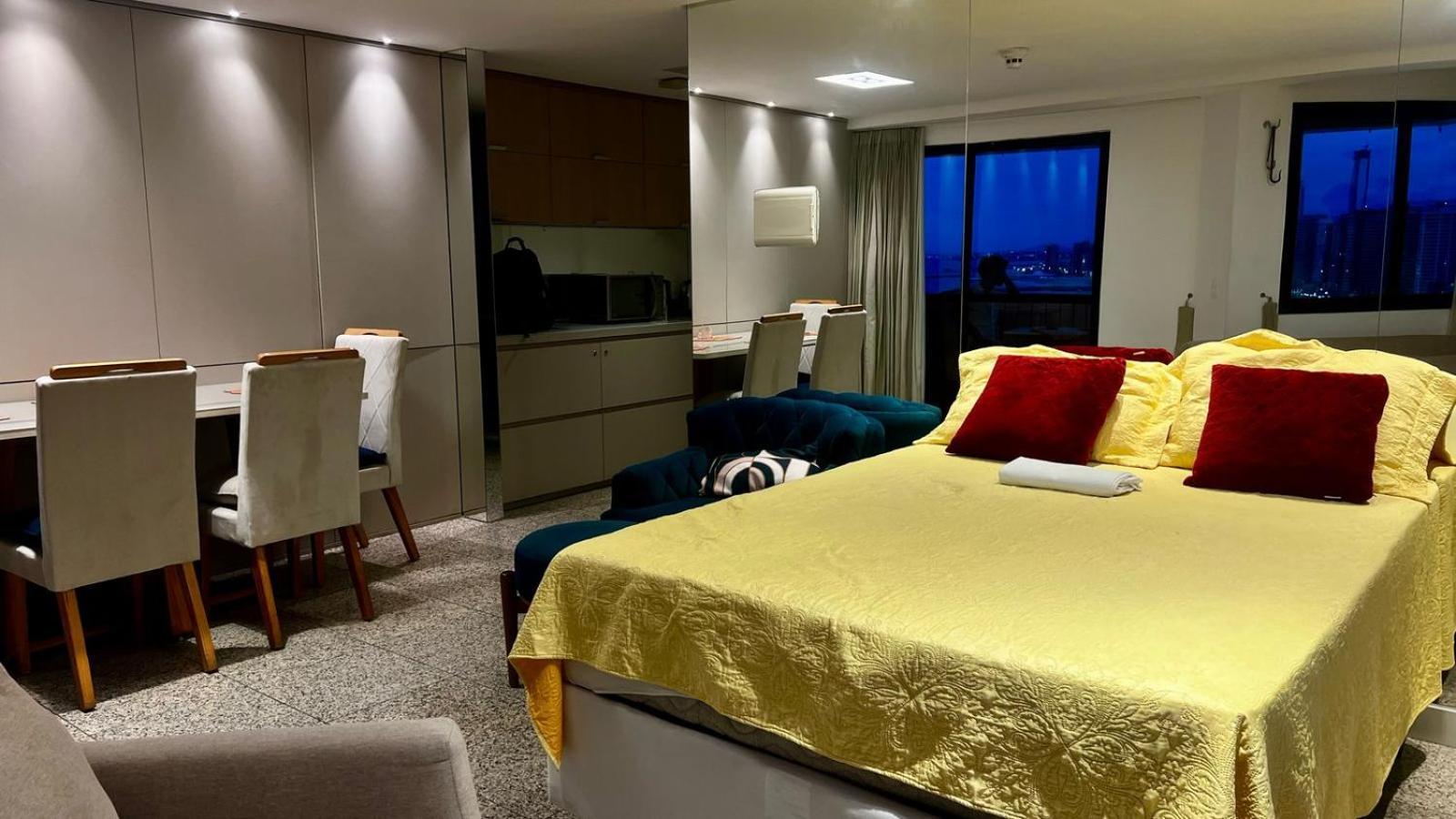 Flat Particular Em Blue Tree Towers Beira Mar Fortaleza Zewnętrze zdjęcie