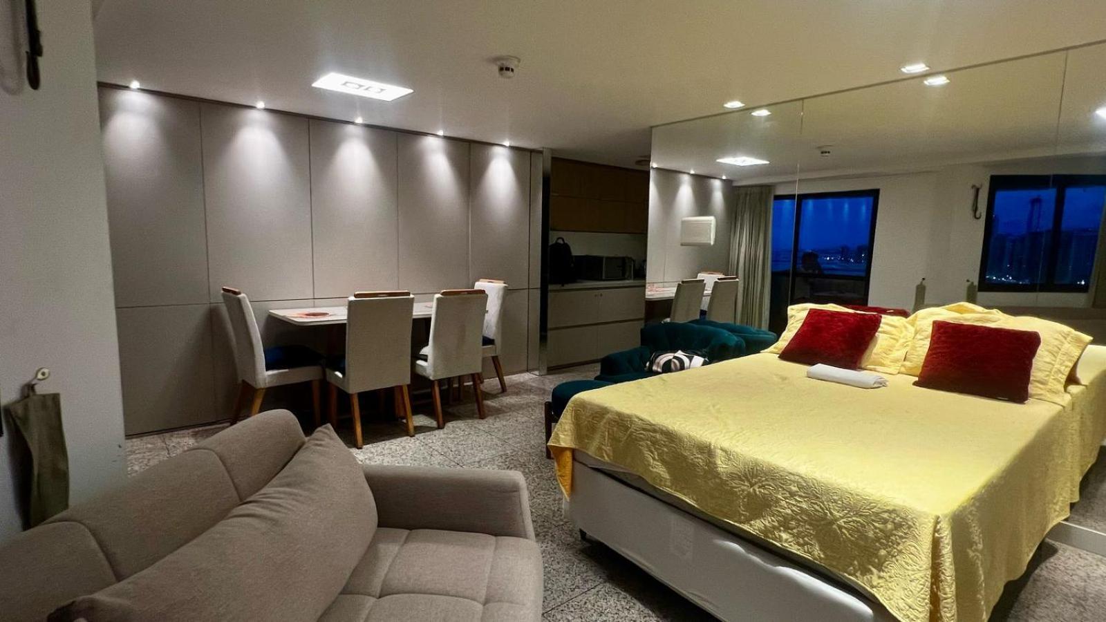 Flat Particular Em Blue Tree Towers Beira Mar Fortaleza Zewnętrze zdjęcie
